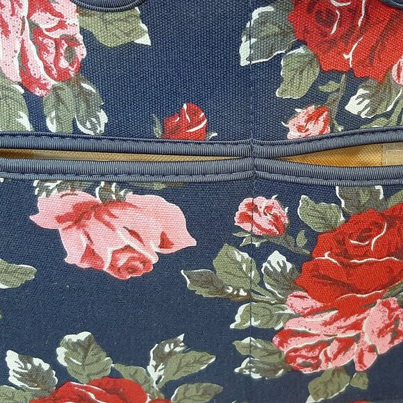 Kayond Crossbody Messenger Laptop Computer Bag Case Blue Pink Red Floral 13 inch - Picture 8 of 13